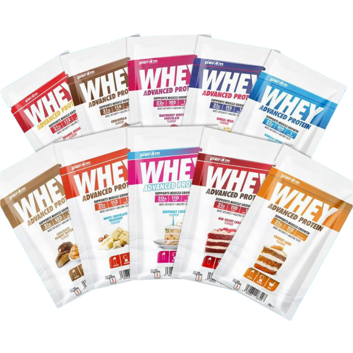Unlock Your Fitness Potential: Discover the Power of Per4m Whey Protein Sachets