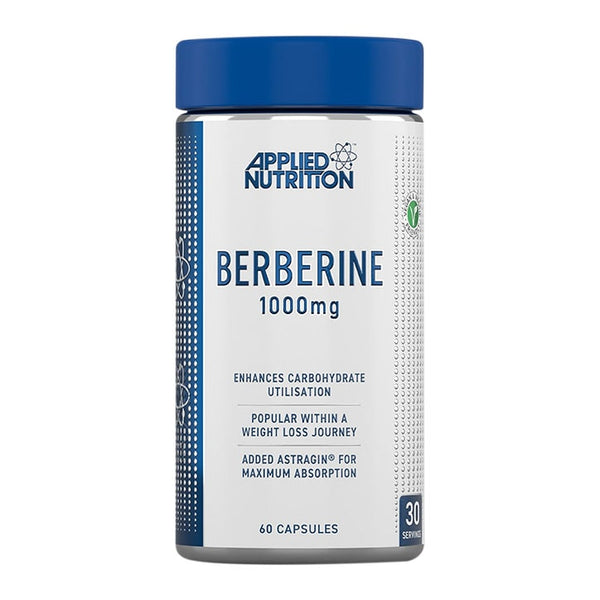 Applied Nutrition Berberine 1000mg x 60 Capsules - Health and Wellbeing at MySupplementShop by Applied Nutrition