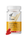 10X Gut Gummies bottle with two red gummies on a white background