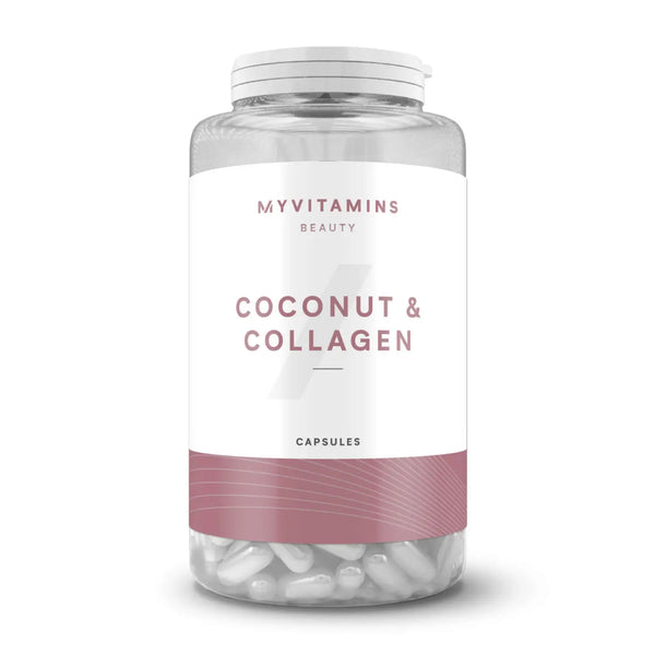 MyVitamins Coconut and Collagen 180 Capsules (Unflavoured) - Supplements at MySupplementShop by MyVitamins