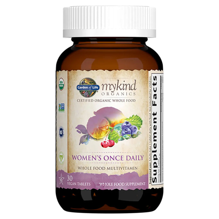 Garden of Life Mykind Organics Women's Multi - 60 vegan tabs - Vitamins & Minerals at MySupplementShop by Garden of Life