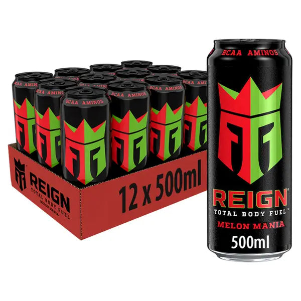 REIGN Total Body Fuel 1.49 GBP Price Marked Product 12x500ml - Melon Mania - Sports & Energy Drinks at MySupplementShop by REIGN