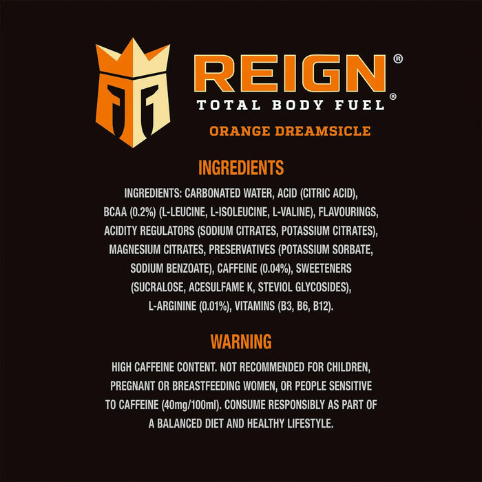 REIGN Total Body Fuel 1.49 GBP Price Marked Product 12x500ml - Sports & Energy Drinks at MySupplementShop by REIGN