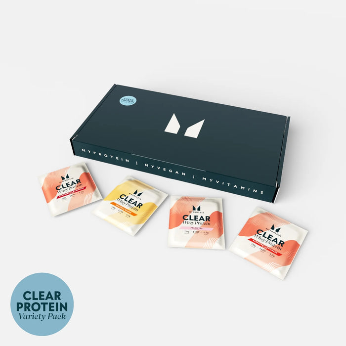 MyProtein Clear Whey Isolate 10 x 25g Protein Sachet Variety Pack - Clear Whey Protein at MySupplementShop by MyProtein