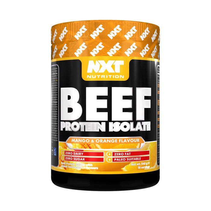 NXT Nutrition Beef Protein Isolate 540g - Protein Powder at MySupplementShop by Nxt Nutrition