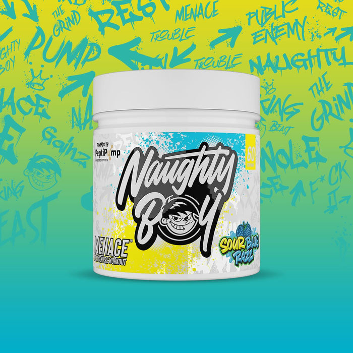 Naughty Boy Menace V2 420g | AI-Powered Peptides for Ultimate Pumps & Performance