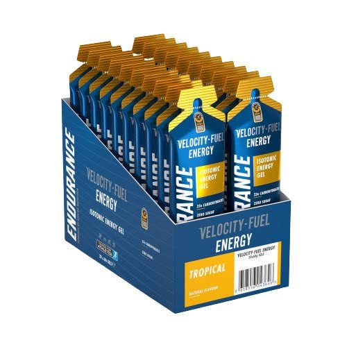 Applied Nutrition Endurance Energy Isotonic Energy Gel, Tropical (EAN 658556043646) - 20 x 60g - Endurance & Energy at MySupplementShop by Applied Nutrition