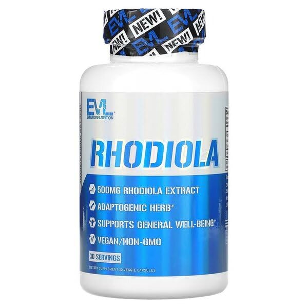 EVLution Nutrition Rhodiola - 30 vcaps - Combination Multivitamins & Minerals at MySupplementShop by EVLution Nutrition