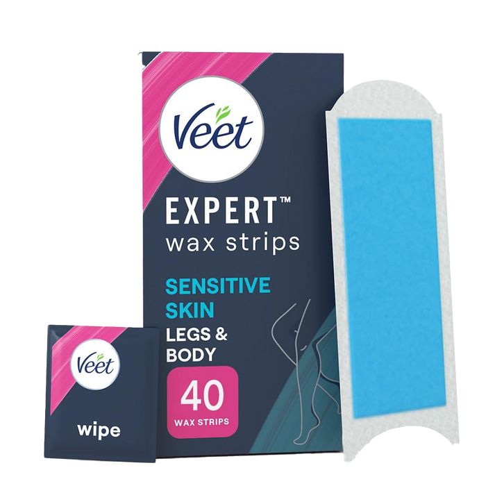 Veet Expert Wax Strips Legs & Body x 40