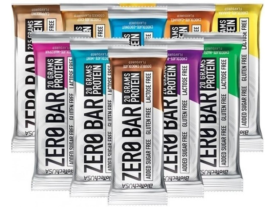 BioTechUSA Zero Bar KIT Flavour Mix - 10 x 50g