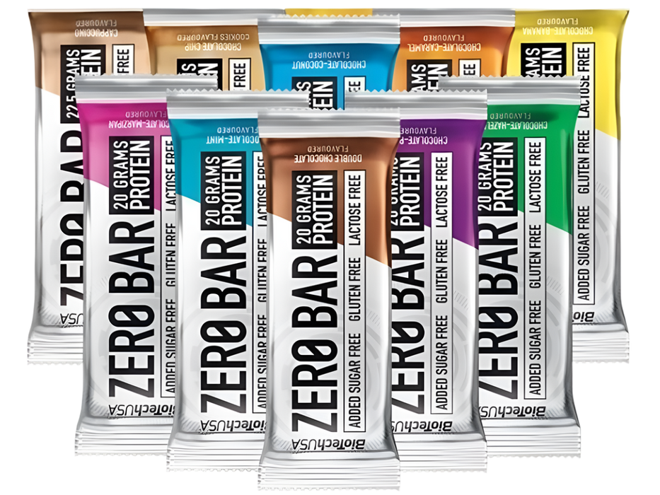 BioTechUSA Zero Bar KIT Flavour Mix - 10 x 50g