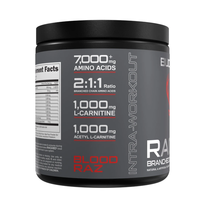 Bucked Up Racked 312g - BCAA Supplement at MySupplementShop by Bucked Up