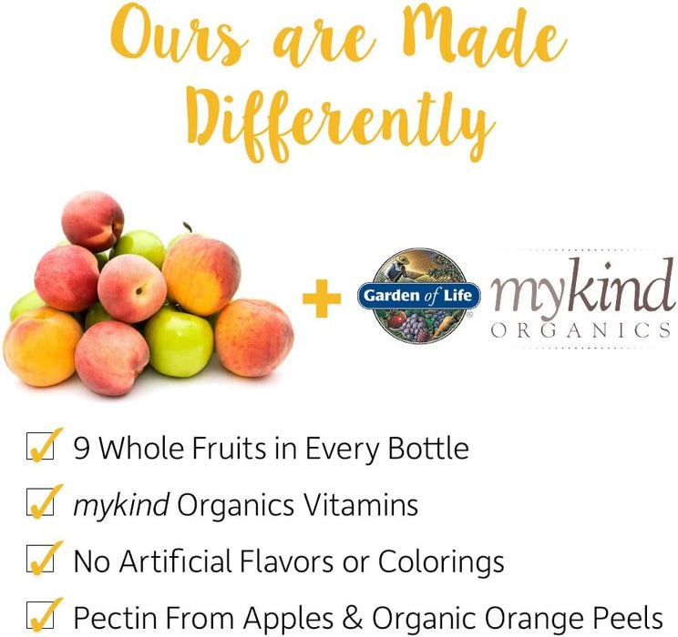 Garden of Life Mykind Organics Kids Multi Gummies, Organic Fruit Flavor - 120 vegan gummy bears - Vitamins & Minerals at MySupplementShop by Garden of Life