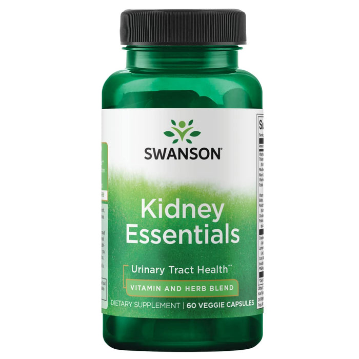 Swanson Kidney Essentials - 60 vcaps - Health and Wellbeing at MySupplementShop by Swanson