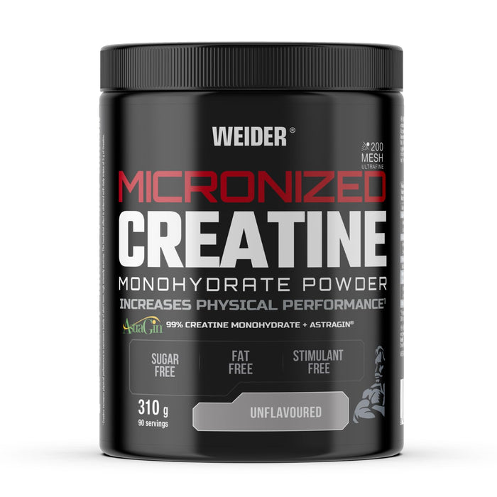 Weider Micronized Creatine, Unflavoured - 310g - Creatine at MySupplementShop by Weider