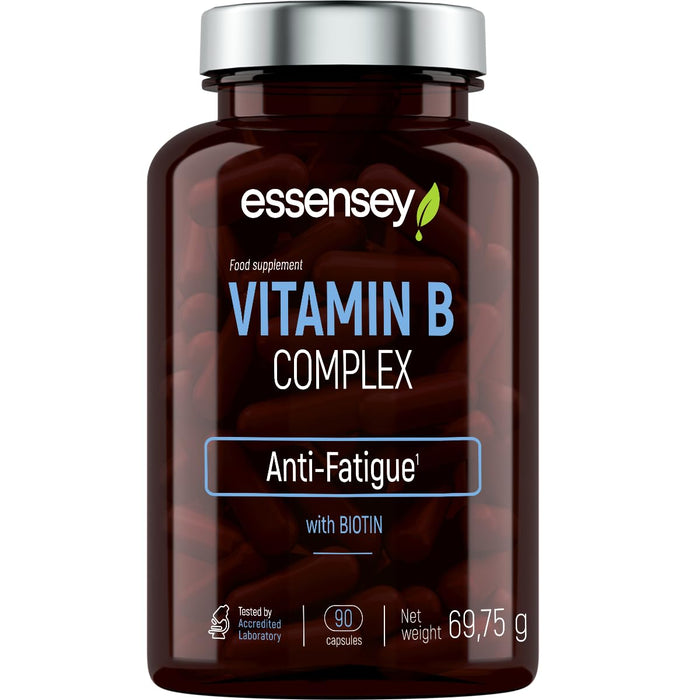 Vitamin B Complex - 90 caps - Vitamins & Minerals at MySupplementShop by Essensey