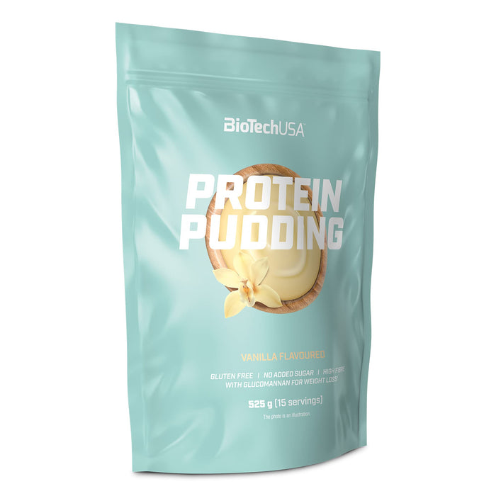 BioTechUSA Protein Pudding, Vanilla - 525g - Protein at MySupplementShop by BioTechUSA