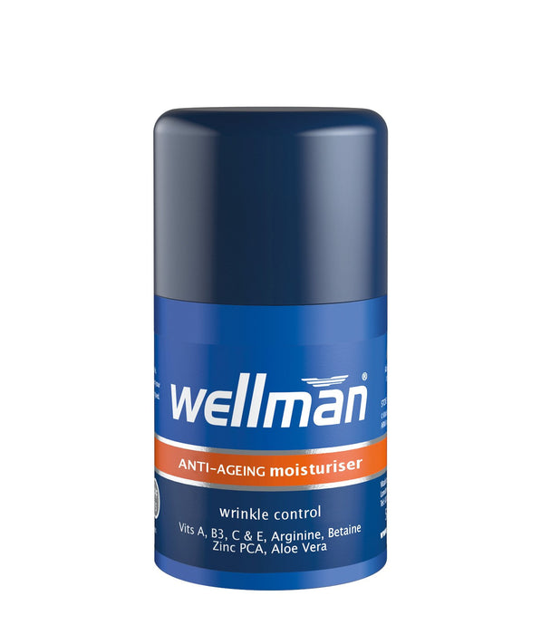 Vitabiotics Wellman Anti-Ageing Moisturiser SPF15 - 50ml - Skin at MySupplementShop by Vitabiotics