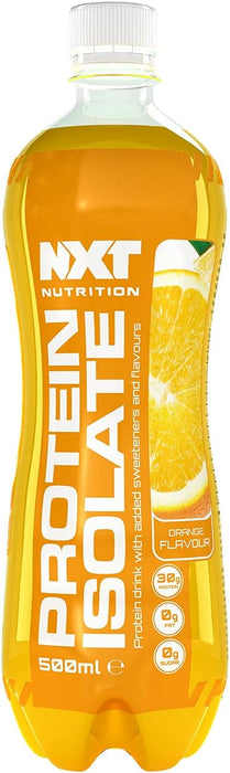 NXT Nutrition Beef Protein Isolate 12 x 500ml - Orange - Protein Drink at MySupplementShop by Nxt Nutrition