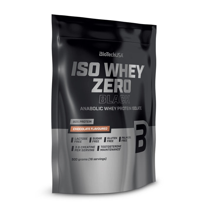 BioTechUSA Iso Whey Zero Black, Chocolate - 500 grams - Protein at MySupplementShop by BioTechUSA