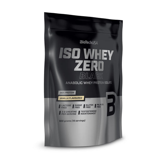 BioTechUSA Iso Whey Zero Black, Vanilla - 500 grams - Protein at MySupplementShop by BioTechUSA