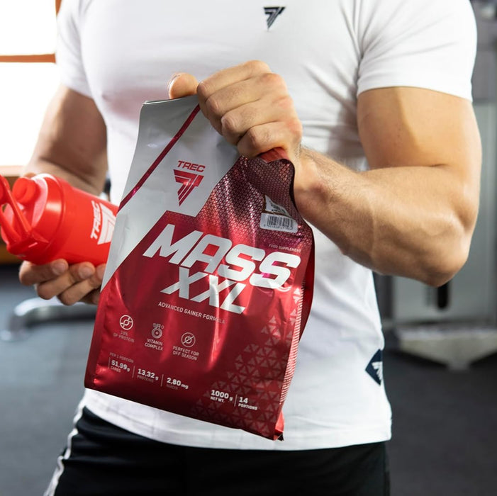 Trec Nutrition Mass XXL – High-Calorie Mass Gainer | 13.32g Protein