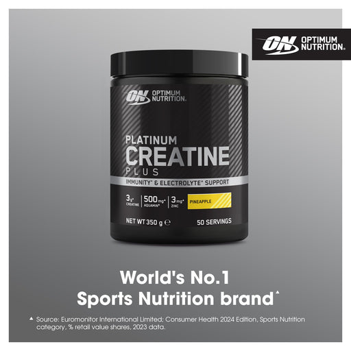 Optimum Nutrition Platinum Creatine 350g - Sports & Energy Drink Mixes at MySupplementShop by Optimum Nutrition