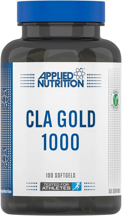 Applied Nutrition CLA Gold 1000 - 100 softgels (50 Servings) - Omegas, EFAs, CLA, Oils at MySupplementShop by Applied Nutrition