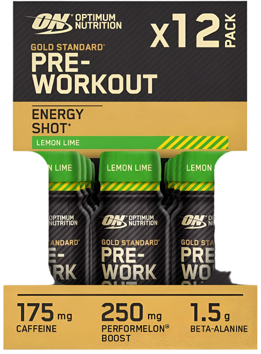 Optimum Nutrition Gold Standard Pre Workout Shot 12x60ml