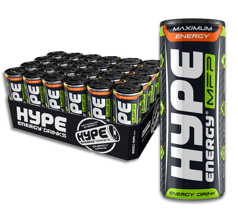 HYPE MFP Maxi Power 24x250ml Energy Drink - Energy Drinks at MySupplementShop by Hype Energy Drinks