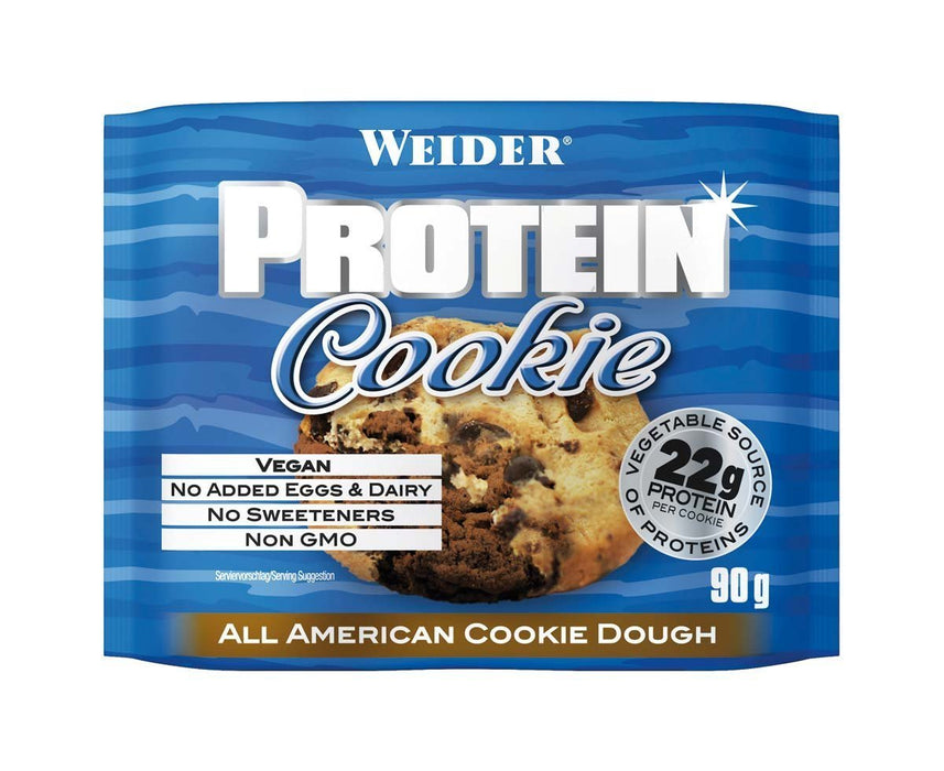 Weider Nutrition Protein Cookie 12 x 90g - Protein Supplements at MySupplementShop by Weider