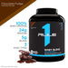 R1 Whey Blend, Chocolate Fudge - 2280g - Whey Proteins at MySupplementShop by Rule One