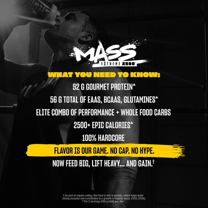 Mutant Mass Extreme Gainer Whey Protein Powder 9.07kg