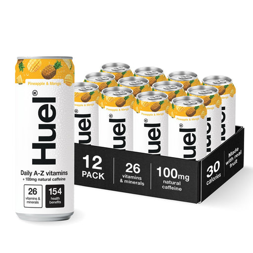 HUEL Daily A-Z Vitamins 12x330ml - Pineapple & Mango - Sports Supplements at MySupplementShop by HUEL