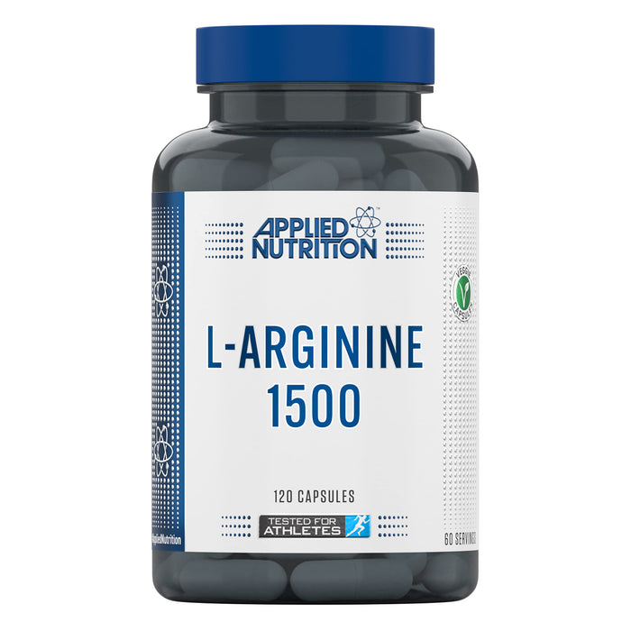 Applied Nutrition L-Arginine 1500 - 120 caps (EAN 634158938535) - L-Arginine at MySupplementShop by Applied Nutrition