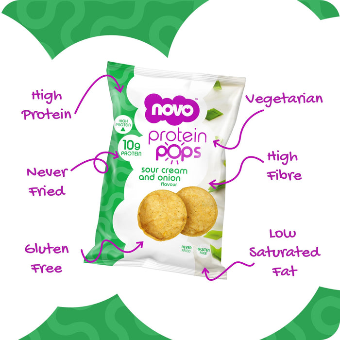 Novo Nutrition Novo Protein Pops 6x45g