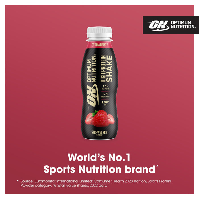 Optimum Nutrition Protein Shake RTD 10 x 330ml - Diet Shakes at MySupplementShop by Optimum Nutrition