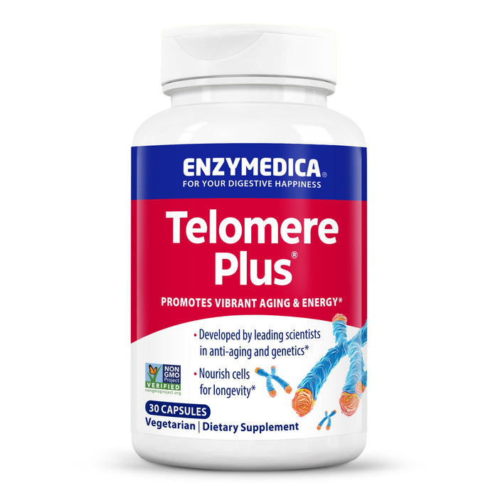 Enzymedica Telomere Plus 30 Capsules - Nutritional Supplement at MySupplementShop by Enzymedica