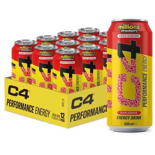 EU Cellucor C4 Carbonated 12X500ml - Energy Drinks at MySupplementShop by Cellucor