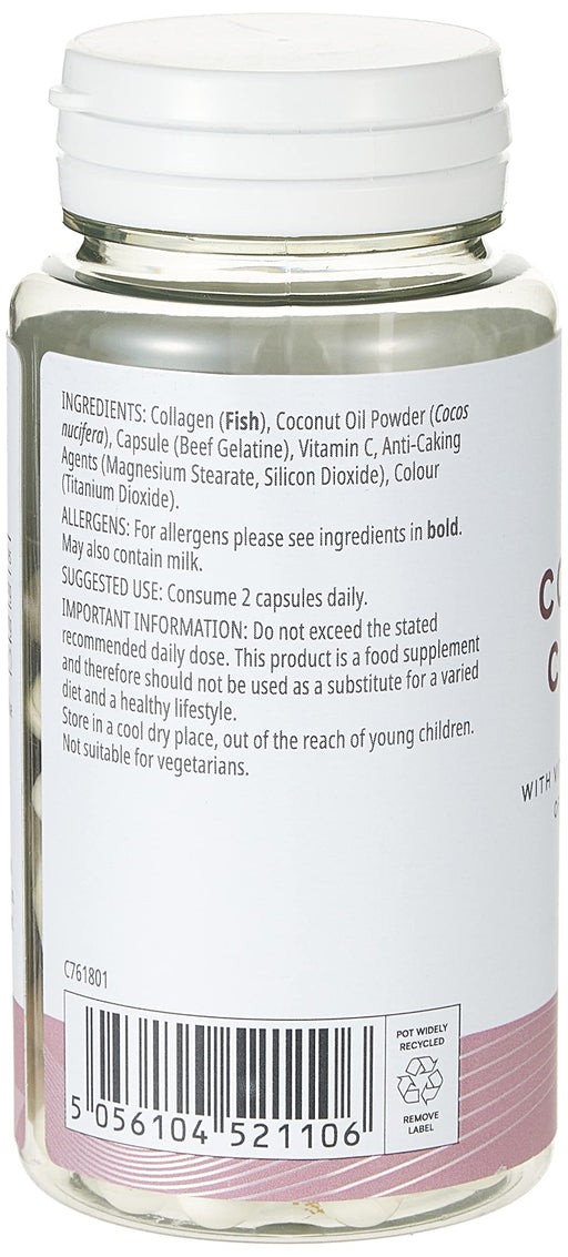 MyVitamins Coconut and Collagen 60 Capsules Unflavoured - Nutritional Supplement at MySupplementShop by MyVitamins