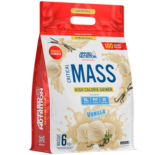 Applied Nutrition Critical Mass Original, Vanilla 6000g - Diet Shakes at MySupplementShop by Applied Nutrition