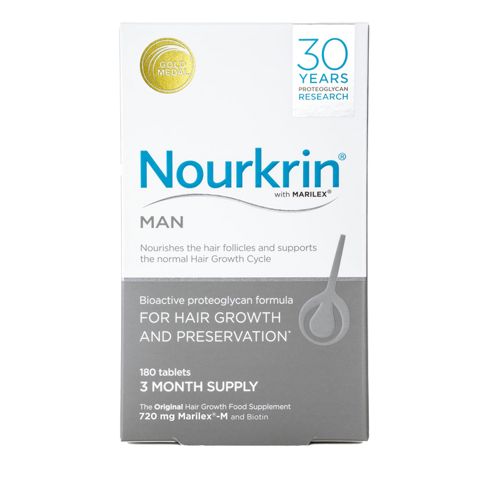 Nourkrin Man 3 Month Supply 180 tablets