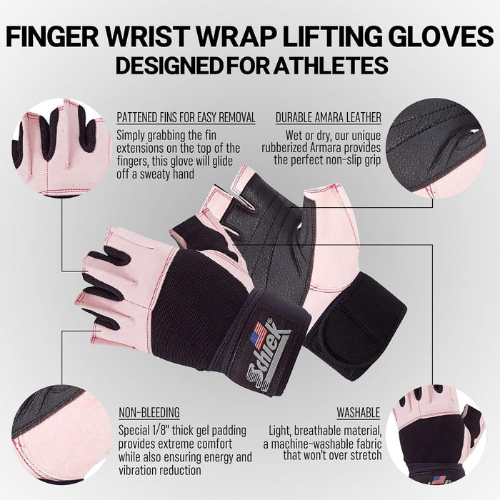 Schiek Model 520 Women's Lifting Gloves - Lifting Gloves at MySupplementShop by Schiek Sports