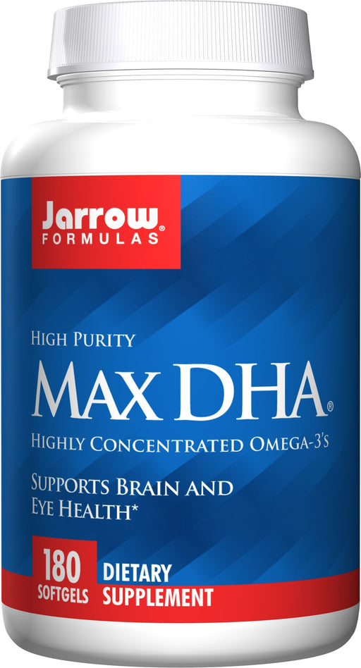 Jarrow Formulas Max DHA - 180 softgels - Health and Wellbeing at MySupplementShop by Jarrow Formulas