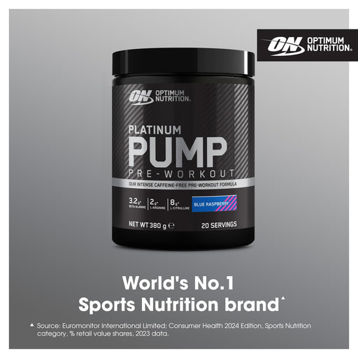 Optimum Nutrition Platinum Pump 380g - Beta-Alanine at MySupplementShop by Optimum Nutrition