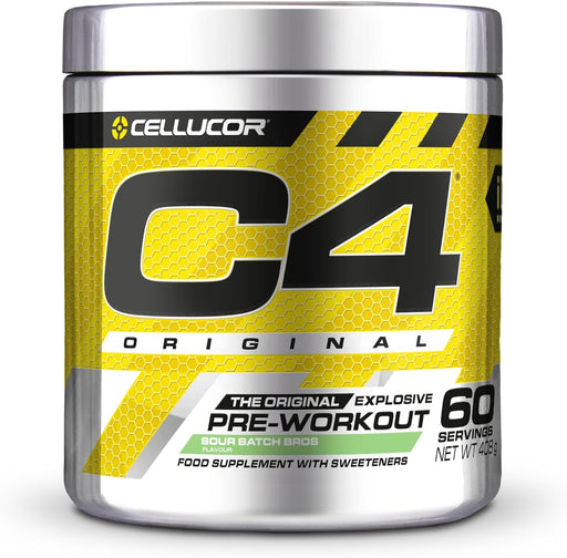 Cellucor C4® Original Pre-Workout 60 Servings - Sour Batch Bros - Pre Workout at MySupplementShop by Cellucor C4