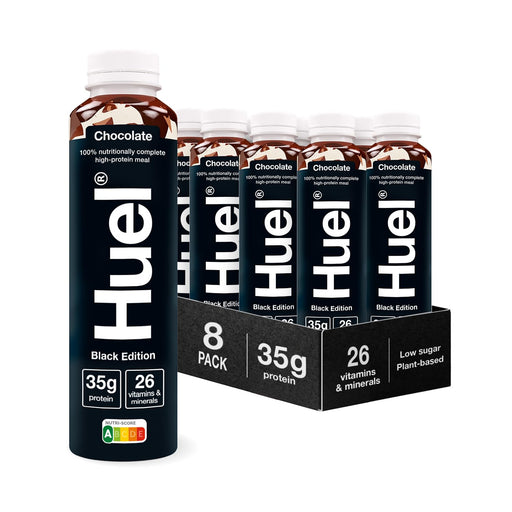 HUEL Ready-to Drink Black Edition 8x500ml - Sports Supplements at MySupplementShop by HUEL