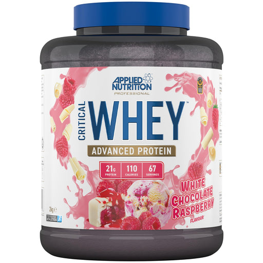 Applied Nutrition Critical Whey 2000g - White Chocolate Raspberry - Whey Proteins at MySupplementShop by Applied Nutrition