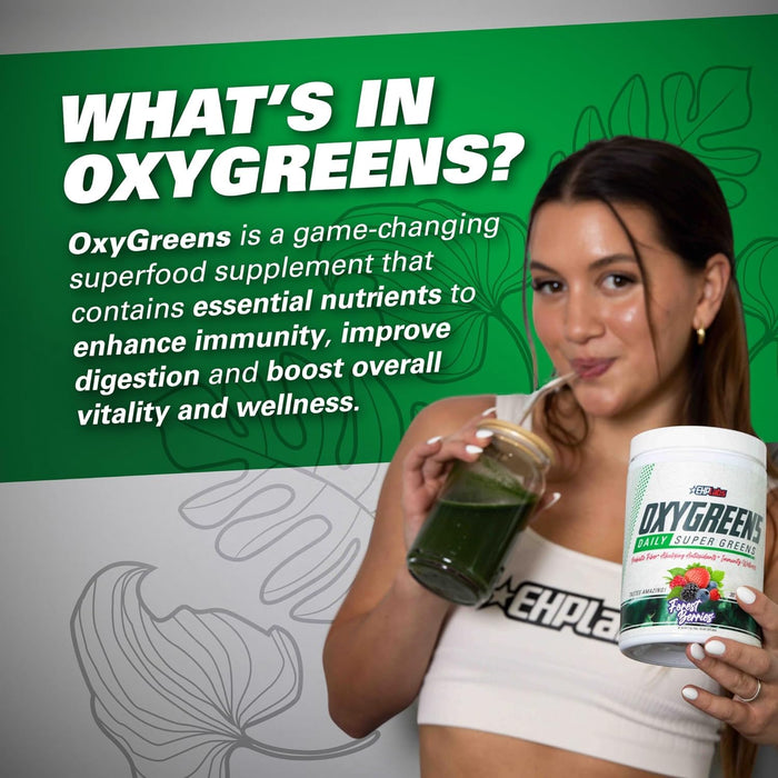 EHP Labs OxyGreens 300g - Spirulina at MySupplementShop by EHP Labs