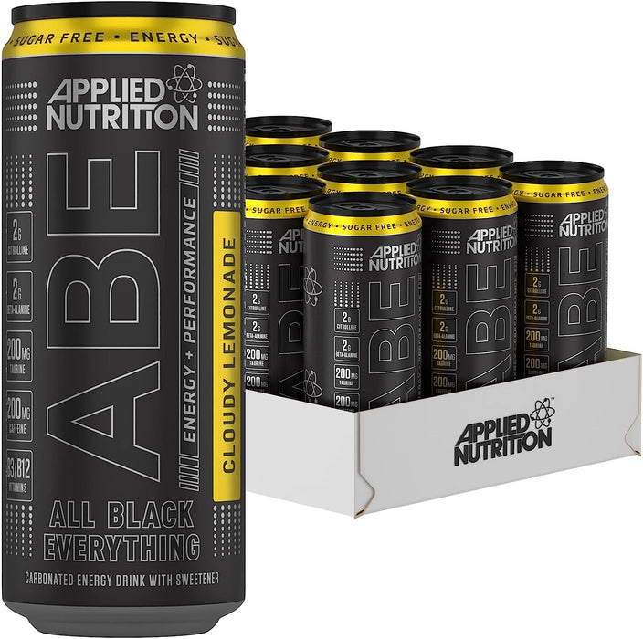 Applied Nutrition ABE Pre Workout Cans 12 x 330ml - Supplements at MySupplementShop by Applied Nutrition